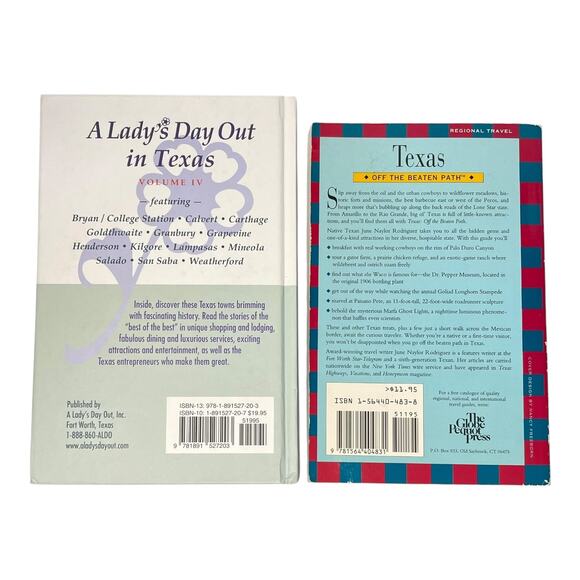 Pair of Texas Travel Books – Signed & Illustrated Guides - Picture 2 of 16